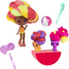 This 3-Pack includes one 3-inch tropical-themed Candylocks Doll and two adorable Candylocks Pets!