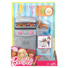 Barbie Outdoor Furniture Barbeque & Puppy Playset in packaging.