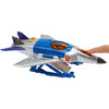 Press the Jet Fueler's cockpit to deploy the landing gear.
