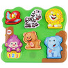 The Fisher-Price Laugh & Learn ZOO ANIMAL PUZZLE teaches counting 1-10, animal names and sounds, and colours too!