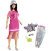 Mix and match to explore style and storytelling with Barbie doll -- she comes with an additional outfit and accessories for versatility and fun!