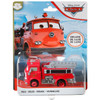 Disney Pixar Cars RED 1:55 Scale Deluxe Die-cast Vehicle in packaging.
