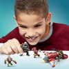 123 bricks and pieces combine with all Mega Construx building sets and are compatible with other name brands.