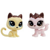 This captivating cat pair, a short-fur (Crumpet Shortfur) and a long-fur kitty (Sugarberry Fluffcat), are a lovely combination of vanilla and strawberry!