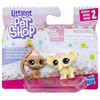 Littlest Pet Shop Frosting Frenzy: Macaron Elefen & Cocolina Monkley 2-Pack [Wild] in packaging.