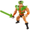 Masters of the Universe Origins Tri-Klops action figure comes with signature sword accessory.