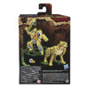 Transformers War for Cybertron: Kingdom Deluxe Class CHEETOR Action Figure in packaging from the back.