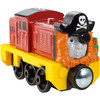 Salty comes decked out in his special "pirate costume" which depicts him as he appears in the DVD, Sodor's Legend of the Lost Treasure.