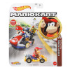 Hot Wheels Mario Kart DIDDY KONG (Pipe Frame) 1:64 Scale Replica Die-Cast Vehicle in packaging.