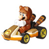 Hot Wheels partners with fan-favourite Mario Kart for this Tanooki Mario track-optimized die-cast 1:64 scale replica vehicle.
