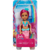 Barbie Dreamtopia Chelsea Mermaid Doll with Pink Hair and Tail in packaging.