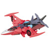 Transformers Warrior Class Windblade changes between robot and jet in 7 steps