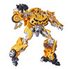 Bumblebee figure is highly articulated and stands around 4.75 inches (12 cm) tall.