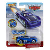 Disney Pixar Cars: XRS Rocket Racing ED TRUNCAN 1:55 Scale Die-Cast Vehicle with Blast Wall in packaging.