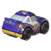 Cars Mini Racers feature a metal body, rolling wheels and iconic details.
