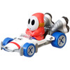 Popular Mario Kart character Shy Guy is molded into his B-Dasher kart.