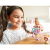 Imaginations will love playing out big stories with Chelsea dress-up dolls.