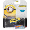 Hot Wheels Minions CARL 1:64 Scale Die-Cast Character Car (5/6) in packaging.