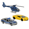 Majorette Gangster Chase (Europe) 1:64 Scale Die-cast Vehicle 3-Pack