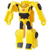 Experience the excitement of Transformers conversion play with this Transformers Authentics Autobot Bumblebee figure.