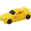 Transformers Authentics Bumblebee changes from robot mode to sports car mode and back in just 3 easy steps.