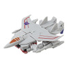 Transformers Authentics Starscream changes from robot mode to jet mode and back in just 6 easy steps.