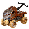 An iconic Star Wars character - Chewbacca - re-imagined as a Hot Wheels car.