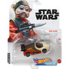 Hot Wheels Star Wars NIEN NUNB 1:64 Scale Die-cast Character Car in packaging.