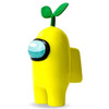 Among Us 4cm Yellow Crewmate figure.