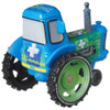 Approximately 1:55 scale, with die-cast metal and plastic parts, the Clutch Aid Racing Tractor measures around 5.5 cm (2.25 inch) long.