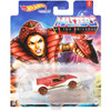 Hot Wheels Masters of the Universe TEELA 1:64 Scale Die-cast Character Car in packaging.