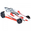 The Hot Wheels Honda Racer measures around 7 cm (2.75 inches) in length.