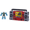 2 Epic Modes: Autobot Blaster action figure converts from robot to radio mode in 20 steps. Eject figure converts from robot to cassette mode in 8 steps. Eject figure in cassette mode can fit inside the Autobot Blaster figure in radio mode.