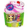 Littlest Pet Shop Sweetest #3039 Lop-Eared Bunny and #3040 Kitty in packaging.