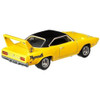 This model of a 1970 Plymouth Superbird has a bright yellow deco with black roof and detailing.