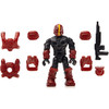 Spartan GUNGNIR: Two super-articulated micro action figures in gold and crimson, with black armored techsuits, upgraded articulation and customizable armor system with enhanced details and proportions.