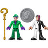 Includes The Riddler figure with question mark cane accessory.