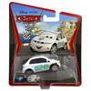 Disney Pixar Cars 2: ERIK LANELEY 1:55 Scale Die-Cast Vehicle in packaging.