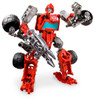 2-in-1 Ironhide Construct-Bots figure can be built as a robot or vehicle.