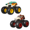 Favourite Super Mario characters - Donkey Kong vs. Bowser - re-imagined as Hot Wheels Monster Trucks!