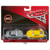 Disney Pixar Cars 3: STERLING & CRUZ RAMIREZ 1:55 Scale Die-Cast Vehicle 2-Pack in packaging.