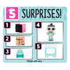 5 Surprises Inside: Unbox 5 surprises, including a tiny robot toy that's the perfect size for L.O.L. surprise dolls.