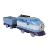This motorized engine is compatible with all Thomas & Friends™ tracks, except wood (Track sets sold separately.)