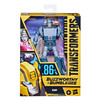 Transformers Buzzworthy Bumblebee Studio Series 86-02BB Deluxe KUP Action Figure in packaging.