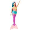 This Barbie mermaid doll shines in a colourful bodice and super-sparkly tail with fantastical details.
