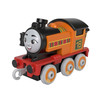 Durable, push along engine with die-cast metal and plastic parts.


