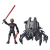 Sith Probe Pursuit: Boys and girls aged 4 and up will love imagining daring dark side missions with the Darth Maul Sith Pursuit figure and vehicle, featuring six individually posable legs and lightsaber accessory mount.