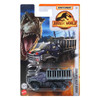 Matchbox Jurassic World ARMORED ACTION TRANSPORTER 1:64 Scale Die-cast Vehicle in packaging.
