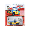 Disney Pixar Cars: DEXTER HOOVER WITH CHECKERED FLAG 1:55 Scale Die-Cast Vehicle in packaging.