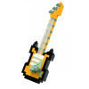 This miniature Electric Guitar is built from over 160 nanoblock pieces.